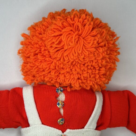 Vintage creepy handmade Raggedy Ann and Andy dolls 30” - Picture 11 of 13